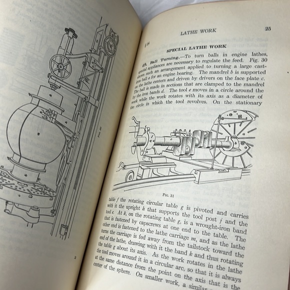 DRILLING LATHE WORK, BORING MILL & ERECTING, INTERNATIONAL LIBRARY OF TECHNOLOGY - Picture 16 of 17